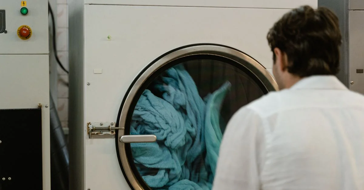 washing machine laundry clothes