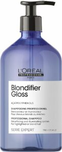 Shampoo Professionnel Série Expert Blondifier Gloss, da L’Oréal