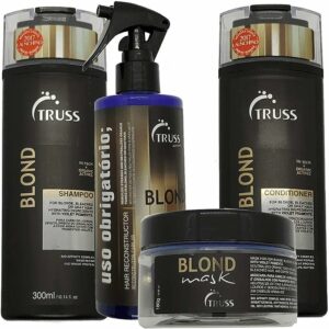 Kit Truss Blond Shampoo Cond. Máscara Uso Obrigatório