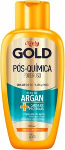 Shampoo Niely Gold Pós-Química Poderoso