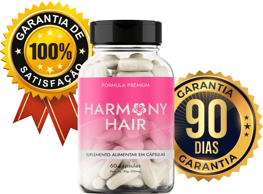 Harmony-Hair-com-cápsulas-visíveis-e-selos-de-garantia-de-90-dias